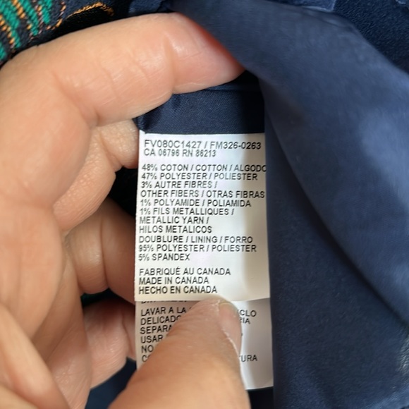 Tristan lined skirt in lovely tapestry like look - Picture 3 of 5